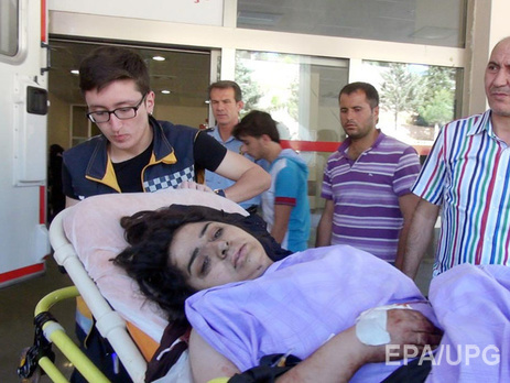 В результате атаки 