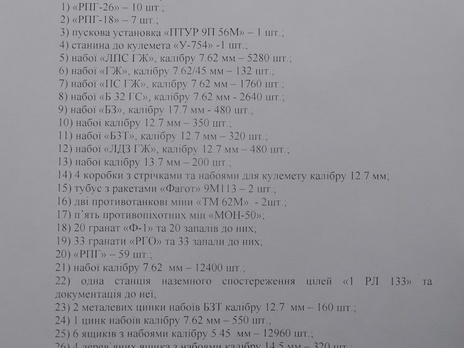 Москаль: У задержанного айдаровца нашли скрытый склад боеприпасов