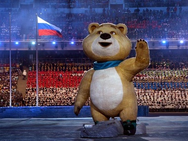 Во время трансляции открытия Олимпийских игр Януковича увидели только российские телезрители