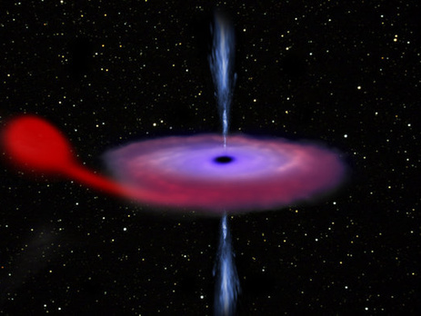 В Млечном Пути зафиксировали непредсказуемую активность черной дыры-монстра