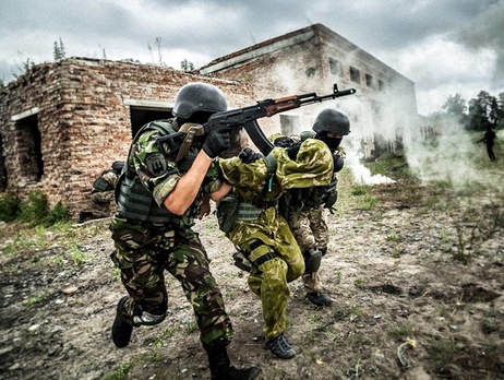 Штурмовая группа батальона 