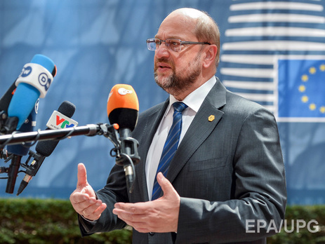 Президент Европарламента Шульц примет участие в заседании Рады 3 июля