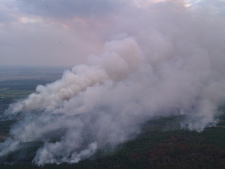 Глава Госслужбы по чрезвычайным ситуациям Чечеткин: Пожар в Чернобыльской зоне отчуждения под контролем