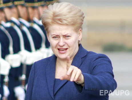 Грибаускайте: Никто не имеет права угрожать независимости Литвы