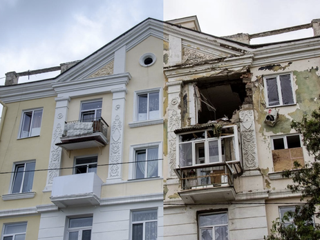Год после освобождения. Краматорск во время боевых действий и сейчас. Фоторепортаж