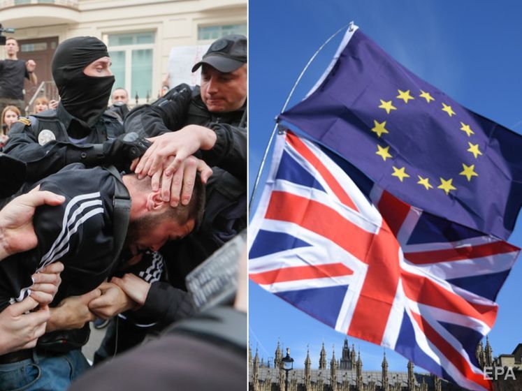 ﻿Палата громад британського парламенту підтримала відтермінування Brexit, біля штабу Зеленського сталася бійка. Головне за день