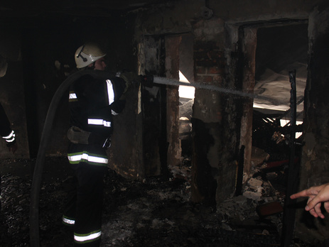 В Черкассах в здании областного театра произошел масштабный пожар. Фоторепортаж