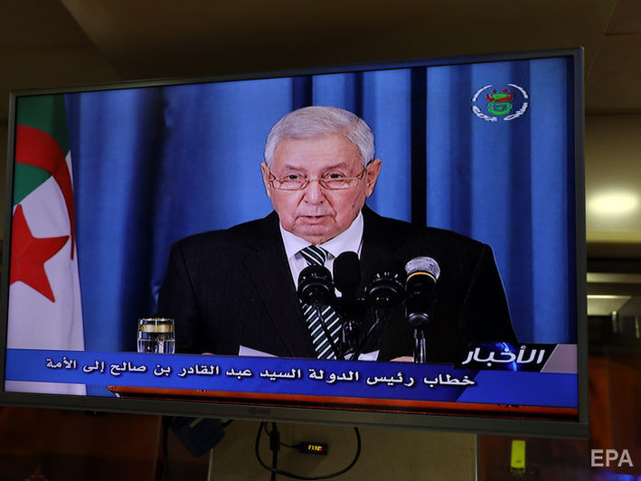 ﻿Тимчасовий президент Алжиру призначив вибори глави держави на 4 липня