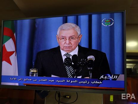﻿Тимчасовий президент Алжиру призначив вибори глави держави на 4 липня