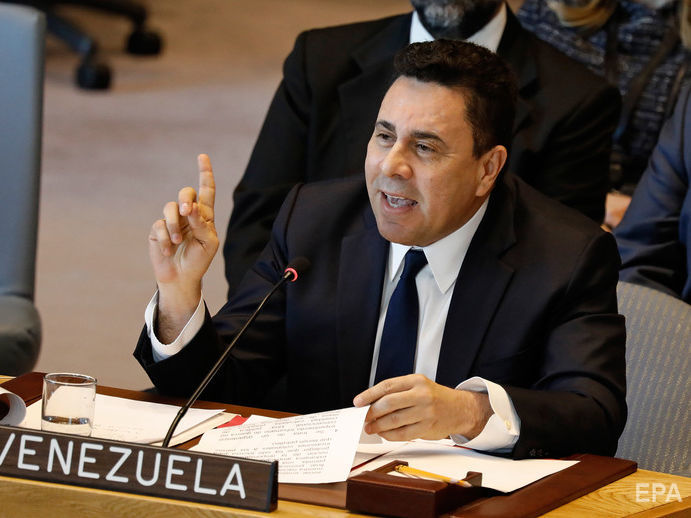 ﻿Посол Венесуели в ООН заявив, що США готують ґрунт для вторгнення, щоб привести до влади свою "маріонетку" Гуайдо