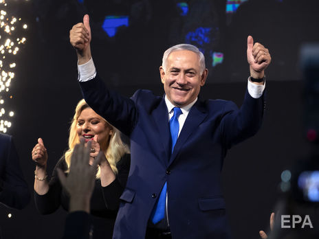 Партія Нетаньяху розділила перше місце на парламентських виборах