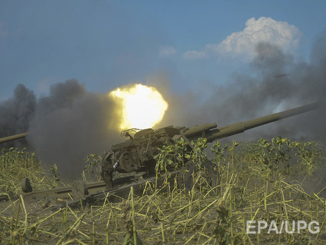 Пресс-центр АТО: За день боевики около 20 раз обстреляли позиции украинских войск