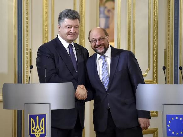 Шульц: Незаконная аннексия Крыма Россией не может остановить Украину на ее пути в Европу