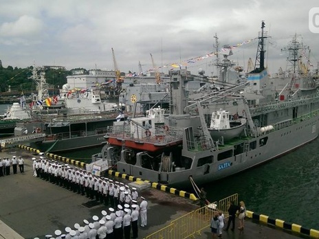 В Одессе отмечают день Военно-морских сил Украины. Фоторепортаж