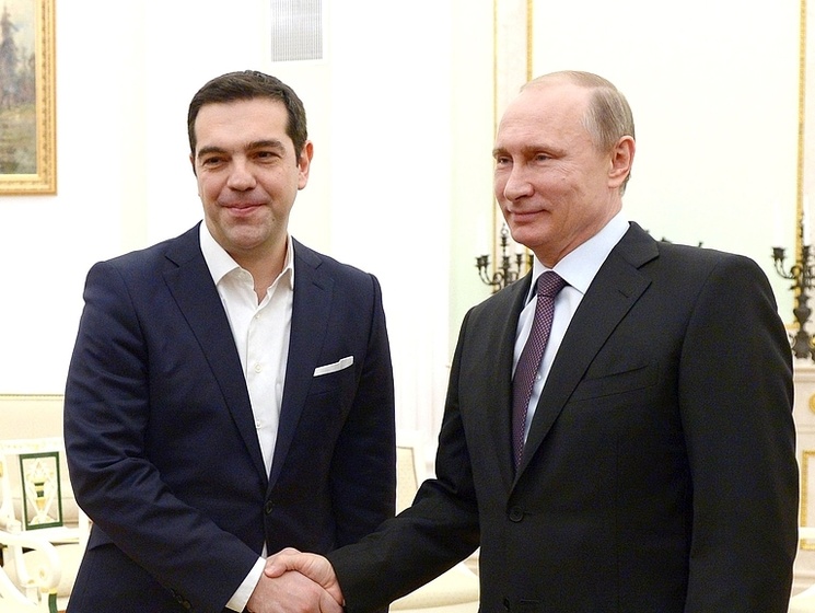 Президент Путин поговорил по телефону с премьер-министром Греции Ципрасом
