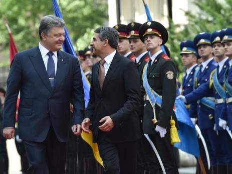 В Украину с двухдневным визитом прибыл президент Болгарии Плевнелиев. Фоторепортаж