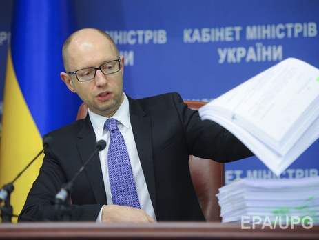 Яценюк: В Минэнергоугля не должно быть людей российского энергетического бизнесмена Григоришина