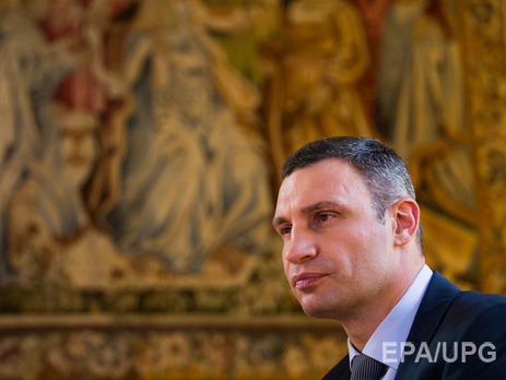 Кличко намерен побороться за пост мэра Киева в октябре