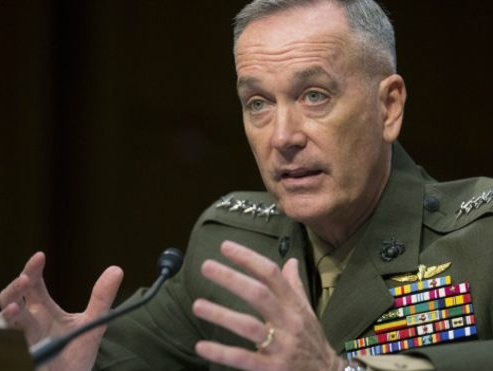 Генерал Данфорд на слушаньях в Сенате назвал Россию главной угрозой национальной безопасности США