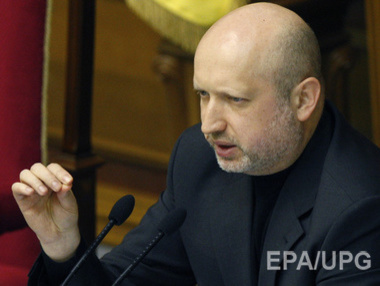 Турчинов про Крым: Мы территорией не торгуем