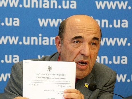 Вадим Рабинович о реформе МВД: Министр Facebook не исправит ситуацию в стране, сначала его самого надо убрать, а потом менять подчиненных 