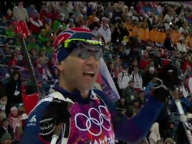 Биатлон: Норвежец Бьерндален выиграл седьмое олимпийское золото