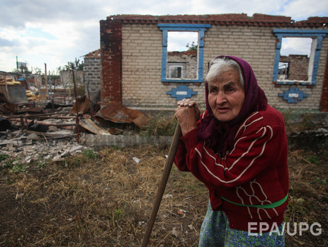 ООН: Дом каждого пятого переселенца с Донбасса разрушен