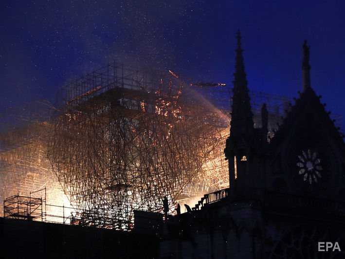 ﻿Архітектор про пожежу в соборі Паризької Богоматері: На майданчику не було жодного працівника 