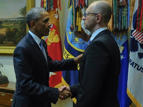 Яценюк встретился в США с Обамой и Байденом. Фоторепортаж