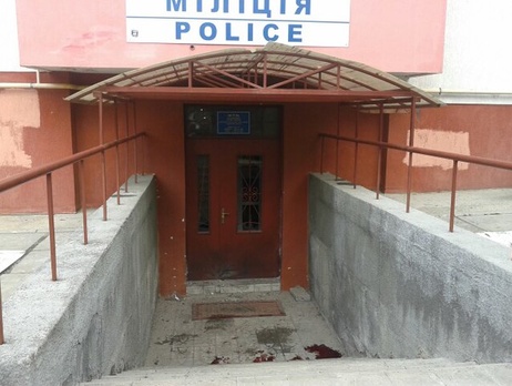 Во Львове произошел второй взрыв возле райотдела милиции