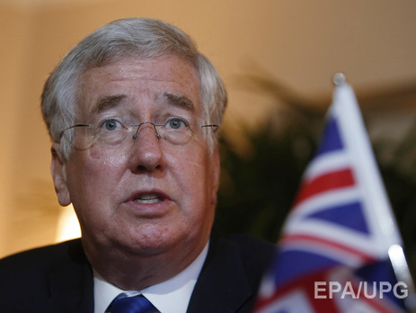 В августе Украину посетит министр обороны Великобритании