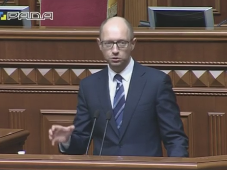 Яценюк об электронном управлении налогами: Через интернет взятка не передается