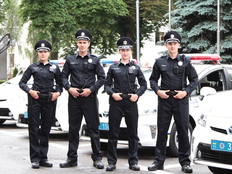 Новая патрульная полиция уже работает в Киеве