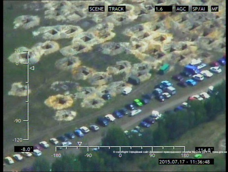 Госпогранслужба: Пограничники обнаружили четыре места незаконной добычи янтаря