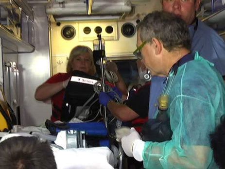 Пострадавшая от взрыва во Львове капитан милиции Надежда Андрухив отправлена на лечение в Израиль