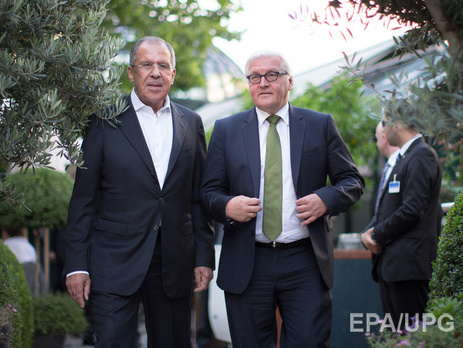 МИД РФ: Лавров и Штайнмайер обсудили выполнение Минских соглашений