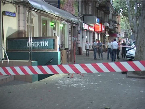 В Одессе у бара Libertin произошел взрыв: пострадал охранник