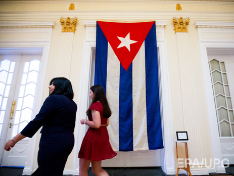 В Госдепе США появился флаг Кубы