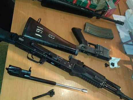 ﻿У Луганській області чоловік пересувався населеним пунктом із гранатами і гвинтівками