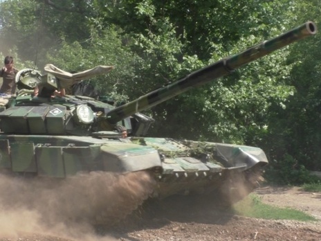 СМИ донецких сепаратистов: За отводом бронетехники 