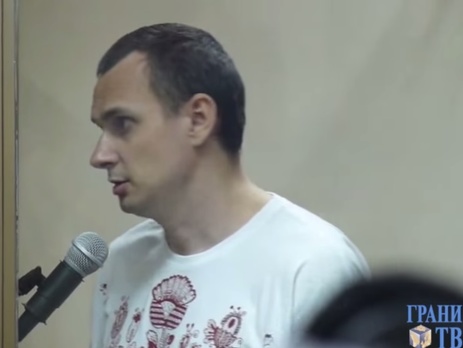 Сенцов: Состояние здоровья нормальное, а происходящее я вообще не воспринимаю как суд. Видео