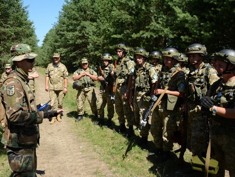 Участники Rapid Trident-2015 учатся задерживать подозрительных 