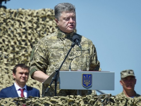 Порошенко отправляется в Луганскую область
