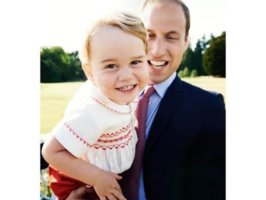 Британцам показали новое фото принца Джорджа