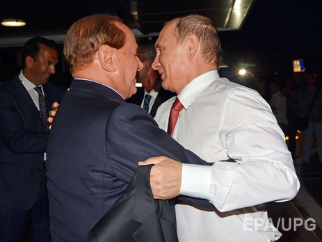 Берлускони и Путина связывает давняя симпатия