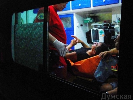 В Одессе в результате массовой драки со стрельбой пострадали два человека. Фоторепортаж