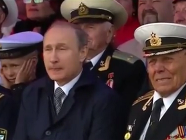 В Балтийске на глазах у Путина корабль ВМФ РФ не смог запустить ракету. Видео 