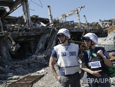 В Широкино ранен лидер патруля миссии ОБСЕ