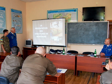 Румынские специалисты помогают Нацгвардии в создании горных подразделений