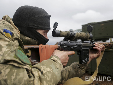 Спикер АП Мотузяник: Позиции военных вблизи Горловки боевики обстреляли из 155-мм пушки